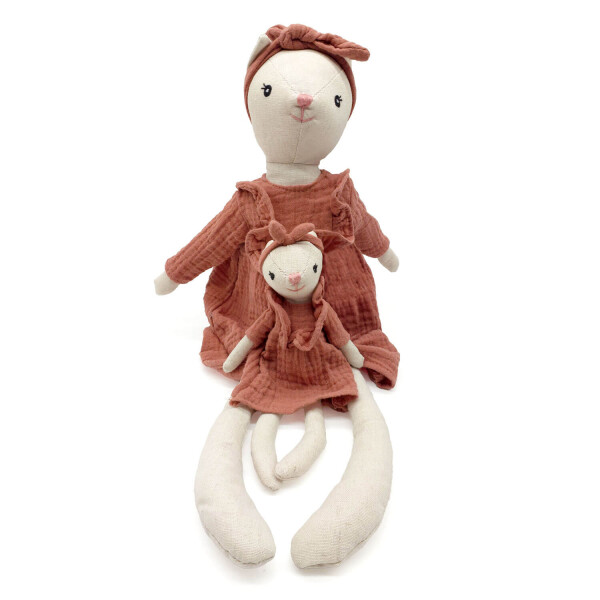 Mea Living Stoffpuppe "Katze Karla" groß 40 cm Meist gekauft