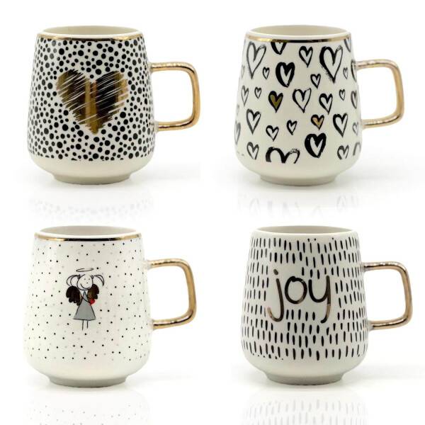 Mea Living Espressotasse gold "joy" Preisnachlass
