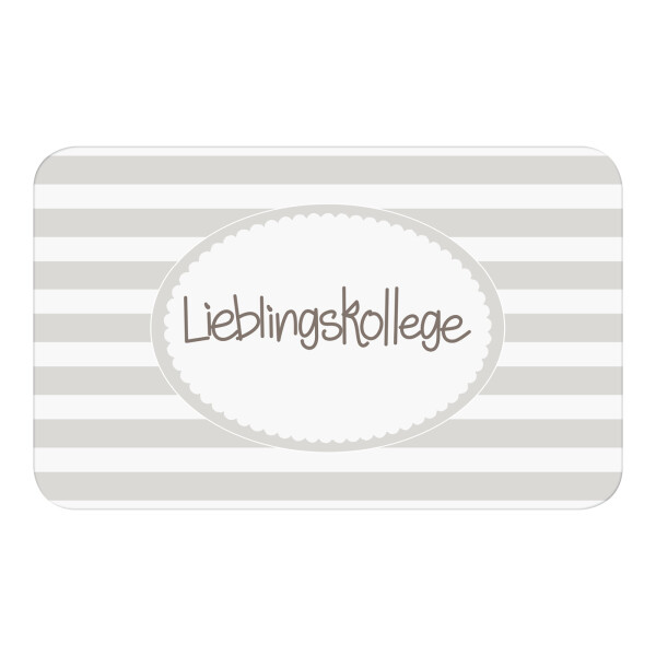 Mea Living Frühstücksbrettchen "Lieblingskollege" Black Friday