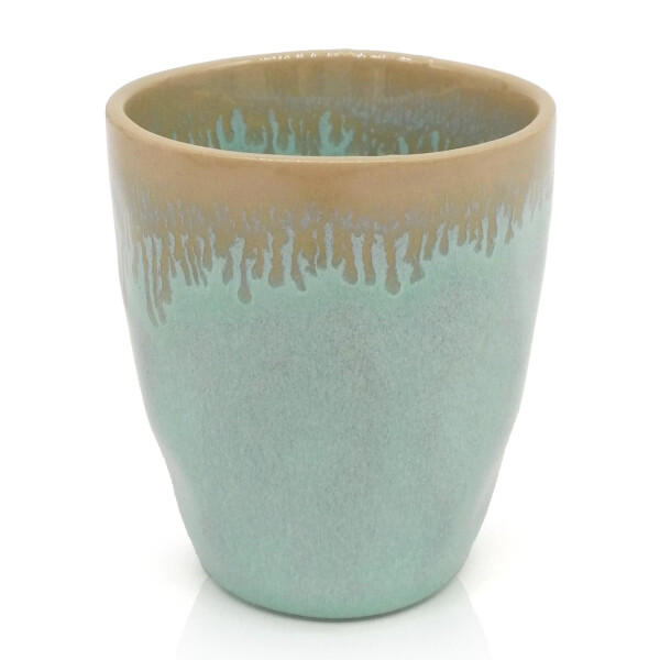 Mea Living Stoneware Espressobecher "Herz" türkis Neueste Mode