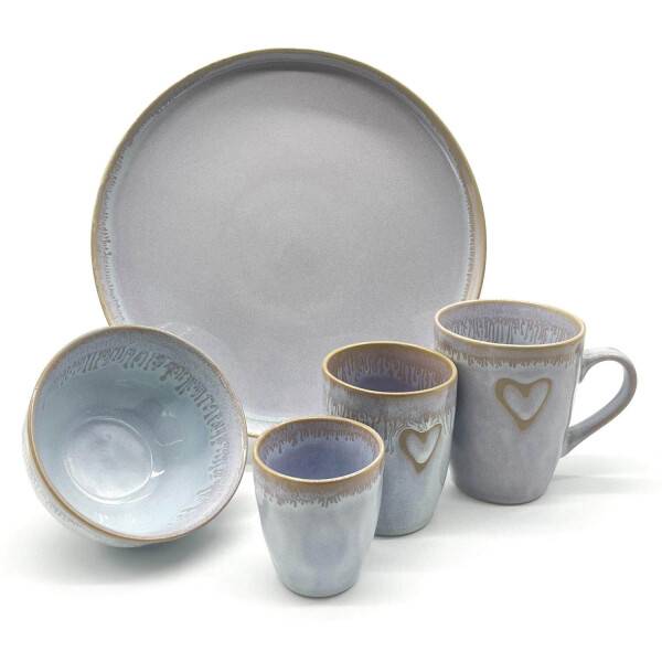 Mea Living Stoneware Espressobecher polarweiß Online Outlet