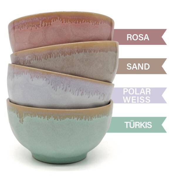 Mea Living Stoneware Schale rosa Letzter Tag