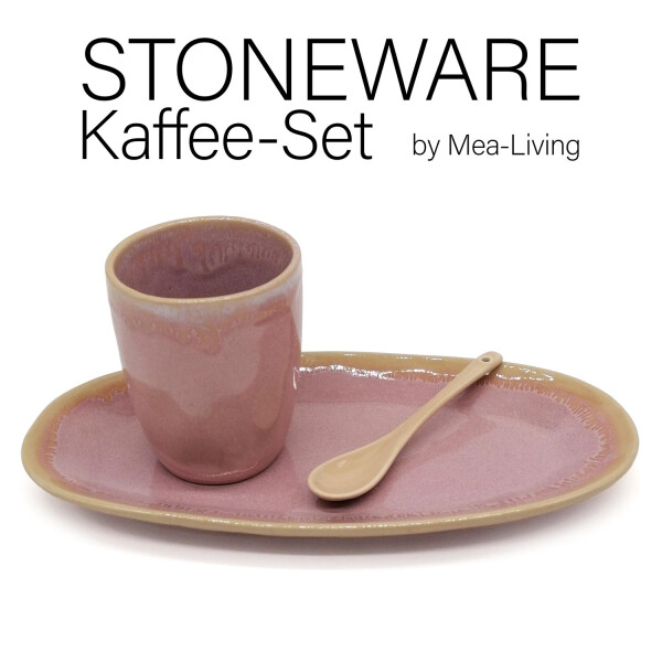 Mea Living Stoneware Set L rosa Bis zu 65% Rabatt