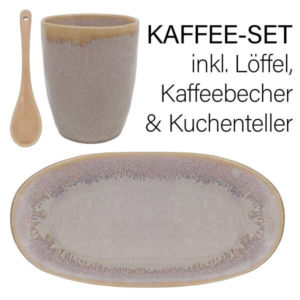Mea Living Stoneware Set L sand Nur für heute