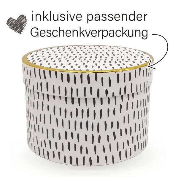 Mea Living Tasse mit Golddruck und Goldhenkel im Geschenkkarton "joy" Nur noch ein Tag übrig