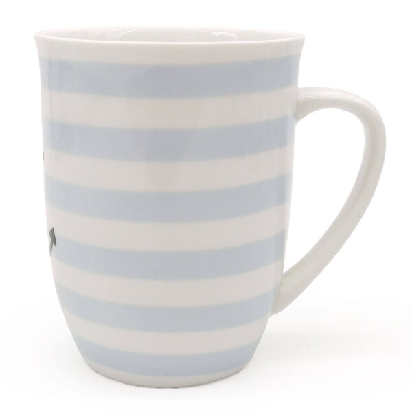 Mea Living Tasse mit Henkel "Anker" blau Clearance-Verkauf