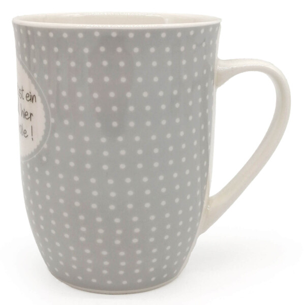 Mea Living Tasse mit Henkel "Die ganze Welt ist ein Irrenhaus und hier ist die Zentrale! Speichern exportieren