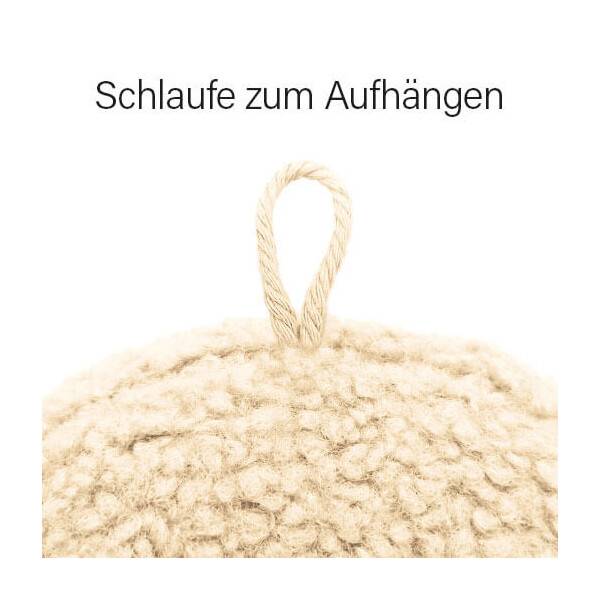 Mea Living Zahlenkissen "5" wollweiss Kauf eins, bekomm eins gratis