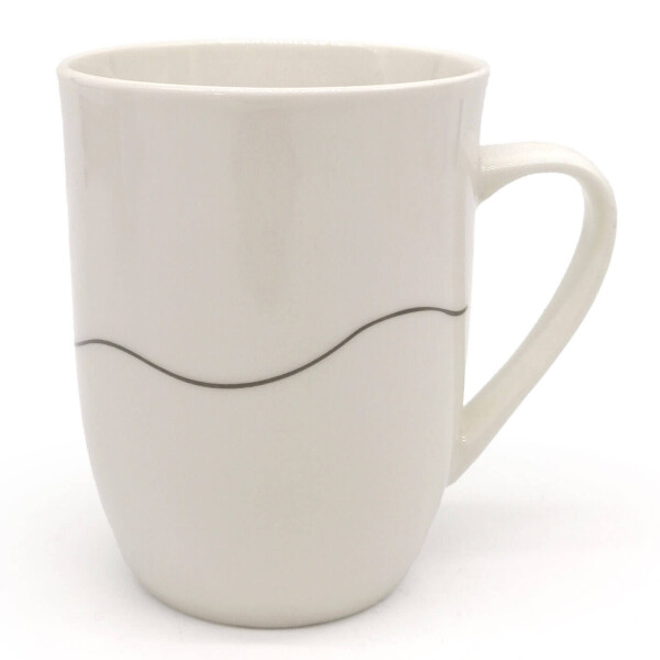 Mea Living Tasse mit Henkel "Herz geschwungen" anthrazit Günstig kaufen