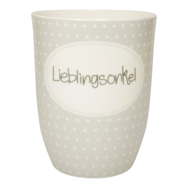 Mea Living Tasse mit Henkel "Lieblingsonkel" Vatertagsangebot