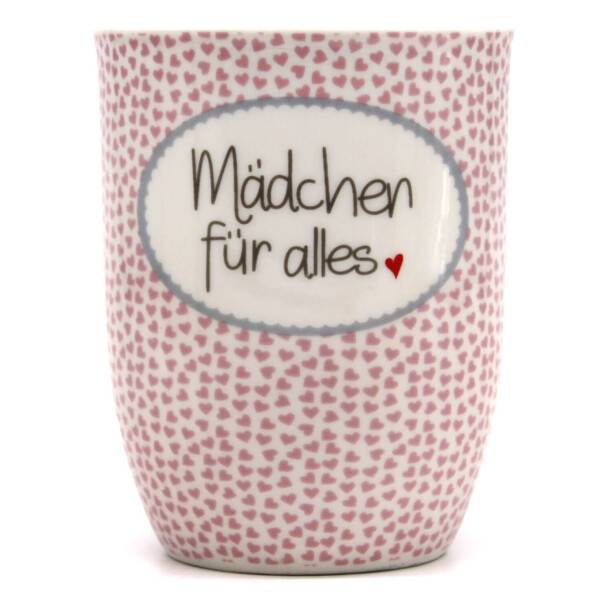 Mea Living Tasse mit Henkel "Mädchen für alles" Jubiläumsangebot