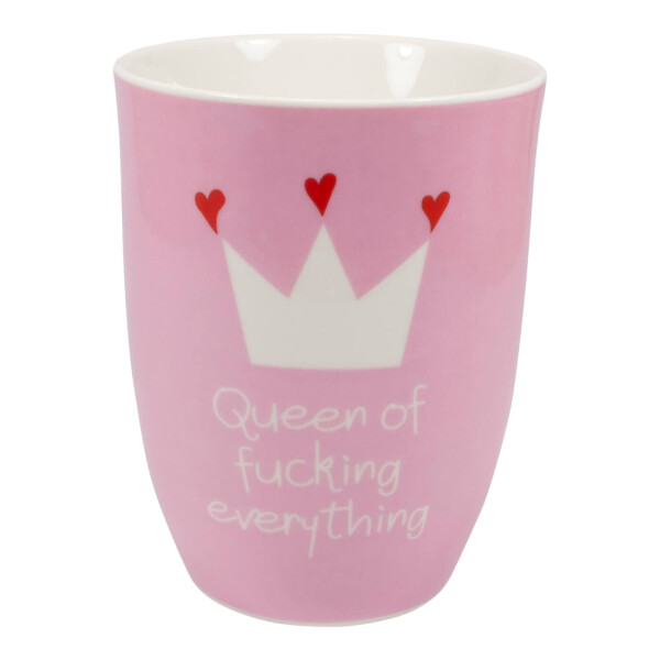 Mea Living Tasse mit Henkel "Queen of fucking everything" Neuheiten
