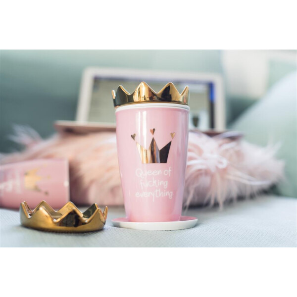 Mea Living Tasse mit Henkel "Queen of fucking everything" Neuheiten