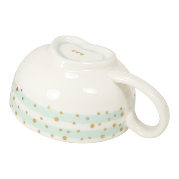 Mea Living Teekanne,Tasse mit Golddruck "choose happy" Begrenzte Freigabe