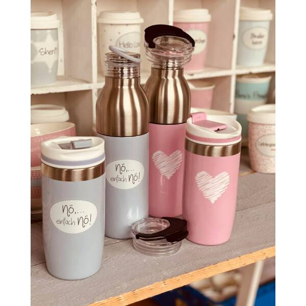 Mea Living Thermobecher to Go "Herz" rosa Neueste Stile