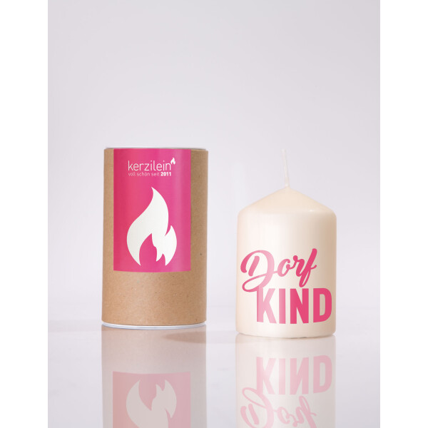 Mea Living Flämmchen, pink "Dorfkind"