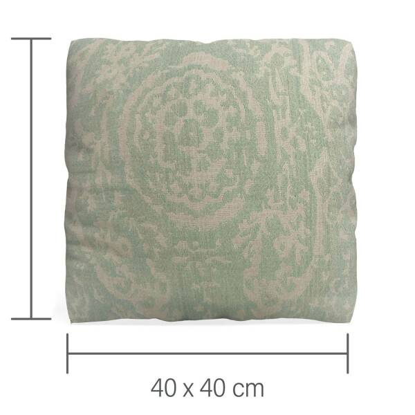 Mea Living Kissenbezug türkis 40x40 cm Riesige Ersparnisse