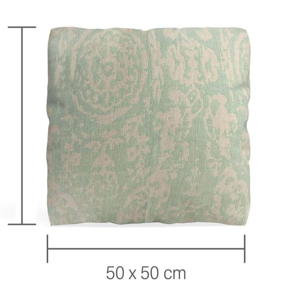 Mea Living Kissenbezug türkis 50x50 cm VIP-Rabatte