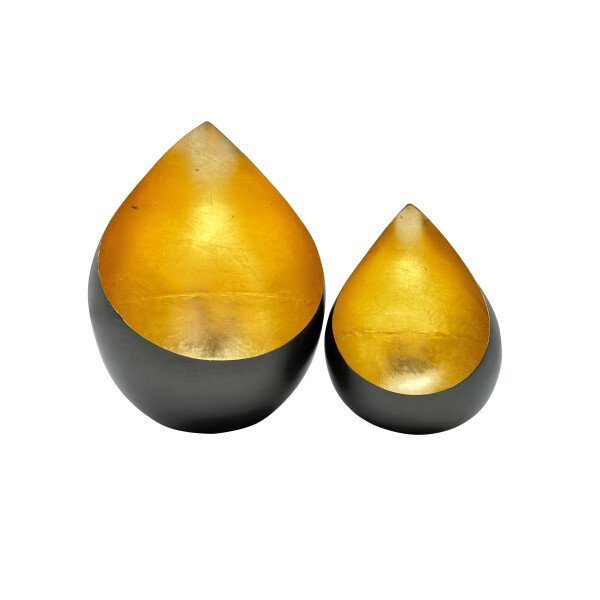 Mea Living Goldlicht Flame anthrazit/gold 24 cm Bis zu 50% Rabatt