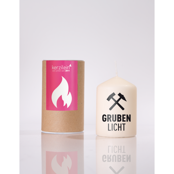 Mea Living Flämmchen, schwarz "GRUBENLICHT" Nur für heute