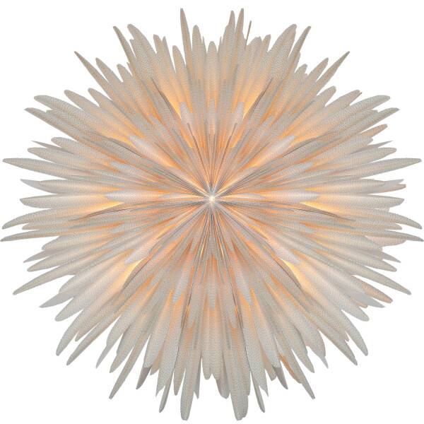 Mea Living Stella-Dalia, Papier weiß "golden dots" 60 cm 50% Rabatt für begrenzte Zeit