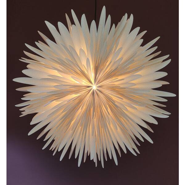 Mea Living Stella-Dalia, Papier weiß "golden dots" 60 cm 50% Rabatt für begrenzte Zeit