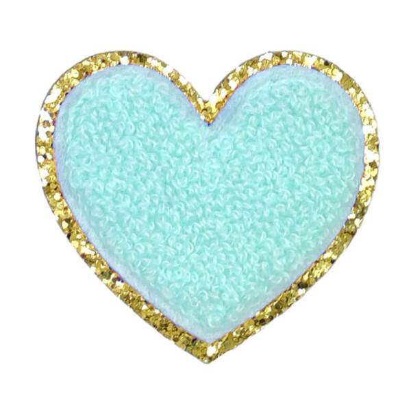 Mea Living Sticker "Herz" mint/gold Glitter Günstiger Verkauf