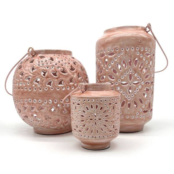 Mea Living Laterne rosa S Neuheiten