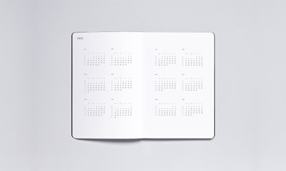 Nuuna Wochenkalender M 2025 Ace of Hearts Kostenloser Versand