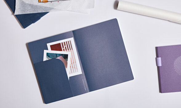 Nuuna Notizbuch Workbook XL Bleu Nuit by MUT Design Studio Jubiläumsangebot