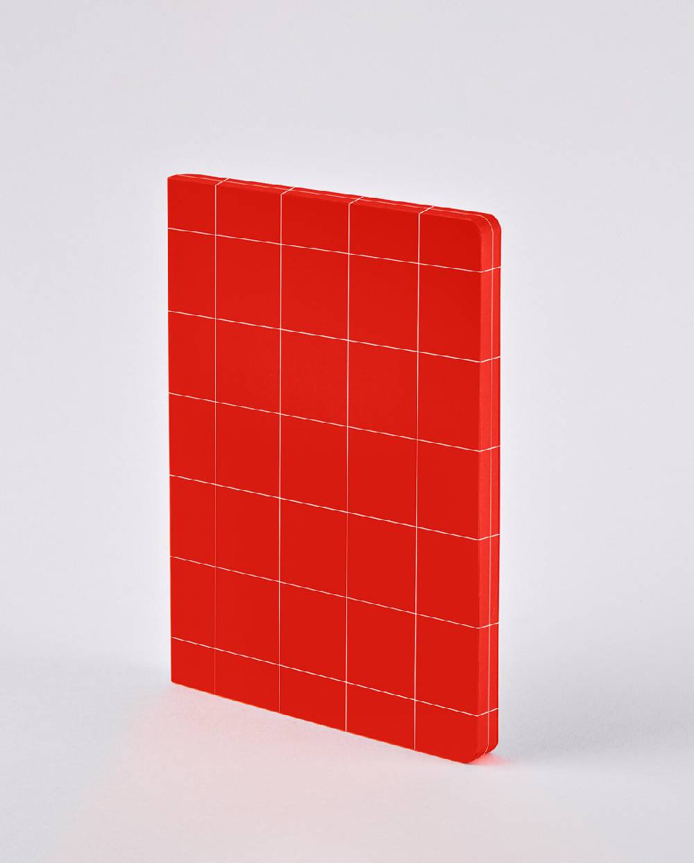 Nuuna Notizbuch Break The Grid L Light Rot