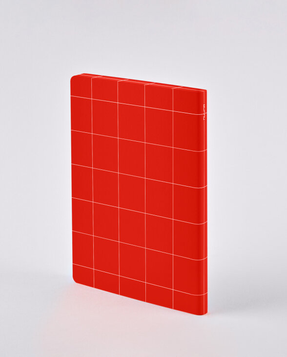Nuuna Notizbuch Break The Grid L Light Rot Neuheiten