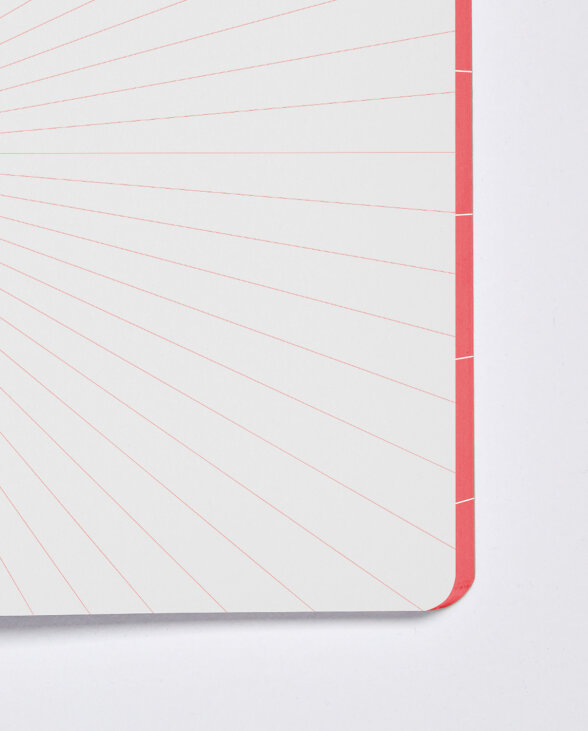Nuuna Notizbuch Break The Grid L Light Rot Neuheiten