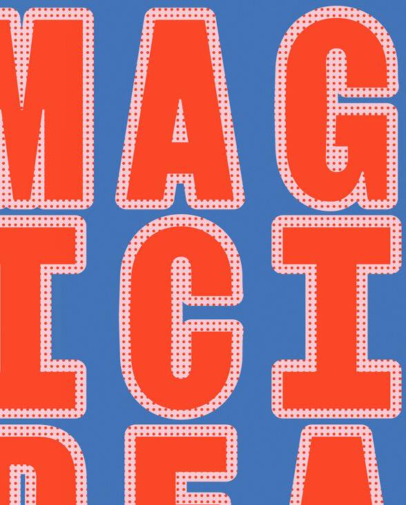 Nuuna Notizbuch Graphic Glow L Magic Idea Sonderangebote