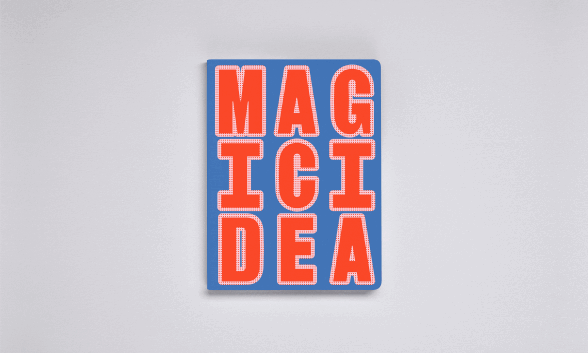 Nuuna Notizbuch Graphic Glow L Magic Idea Sonderangebote