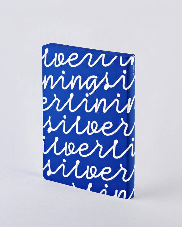 Nuuna Notizbuch Graphic L Silver Lining Nur für heute