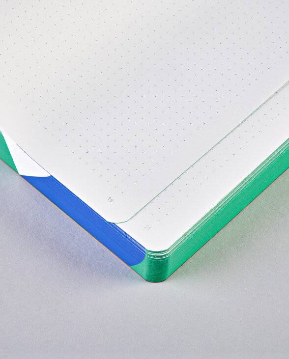 Nuuna Notizbuch Graphic L Soft Ice Sonderangebot der Fabrik