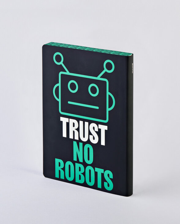 Nuuna Notizbuch Graphic L Write Against The Machines Riesige Rabatte