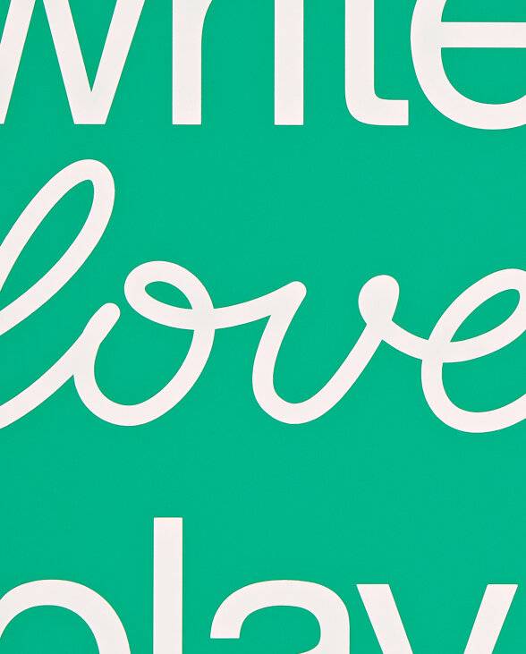 Nuuna Notizbuch Graphic L Write Love Play 50% Rabatt mit kostenlosem Versand