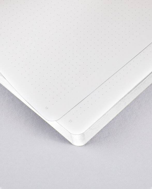 Nuuna Notizbuch Graphic L Light Lines by Myriam Beltz Fabrikladen