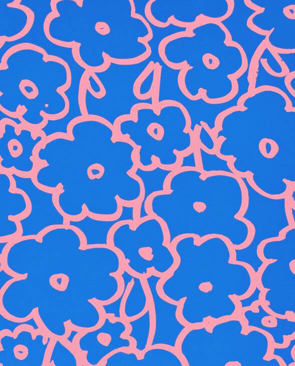 Nuuna Notizbuch Graphic S Flower Power zollfrei