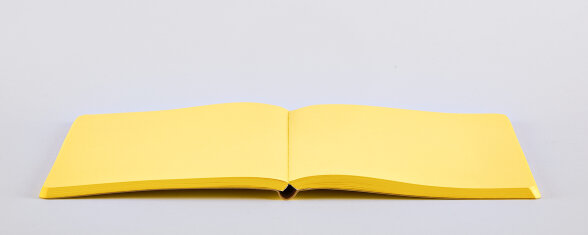 Nuuna Notizbuch Not White L Light Gelb Schlussverkauf
