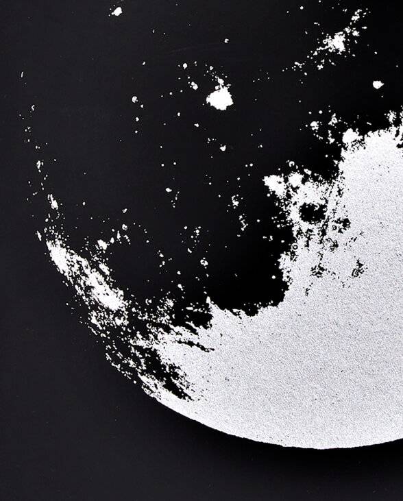 Nuuna Notizbuch Graphic L Moon Kostenloser Versand