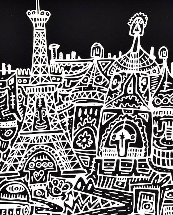 Nuuna Notizbuch Graphic L Paris Black Friday