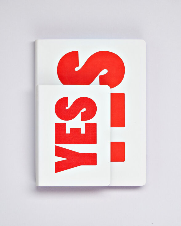 Nuuna Notizbuch Graphic L Yes - No Lagerräumung
