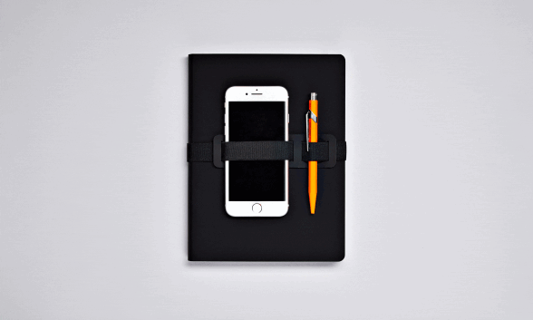 Nuuna Notizbuch Voyager L Schwarz Neueste Mode