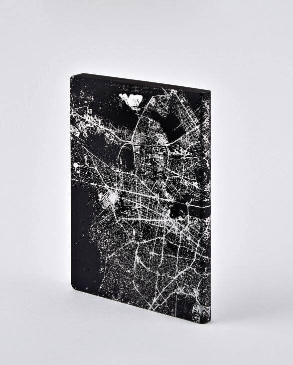 Nuuna Notizbuch Nightflight L Light Berlin Silber Exklusive Angebote