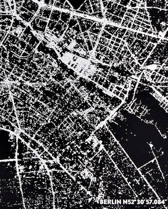 Nuuna Notizbuch Nightflight L Light Berlin Silber Exklusive Angebote