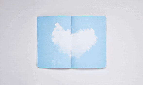 Nuuna Notizbuch Inspiration Book M Cloud Blue Neuheiten
