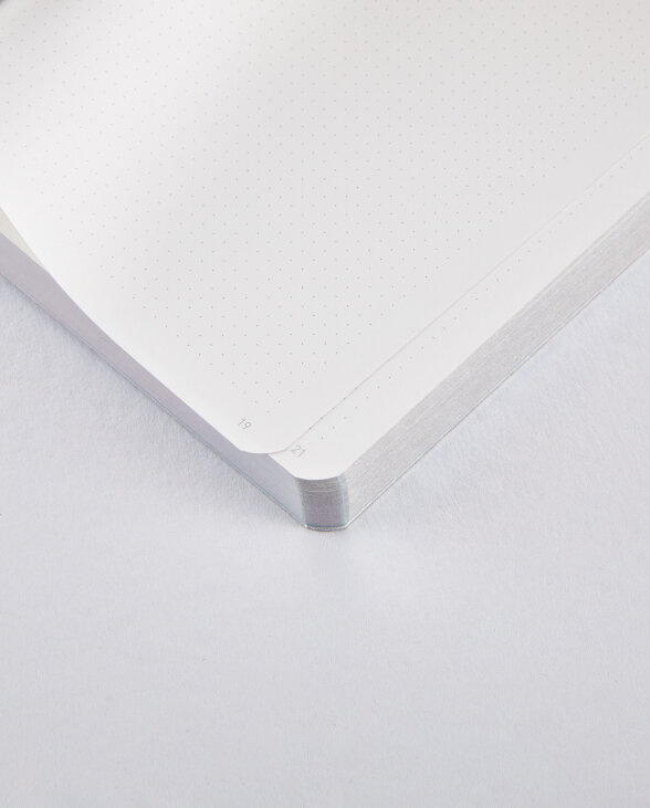 Nuuna Notizbuch Fluid Chrome S Räumungsverkauf